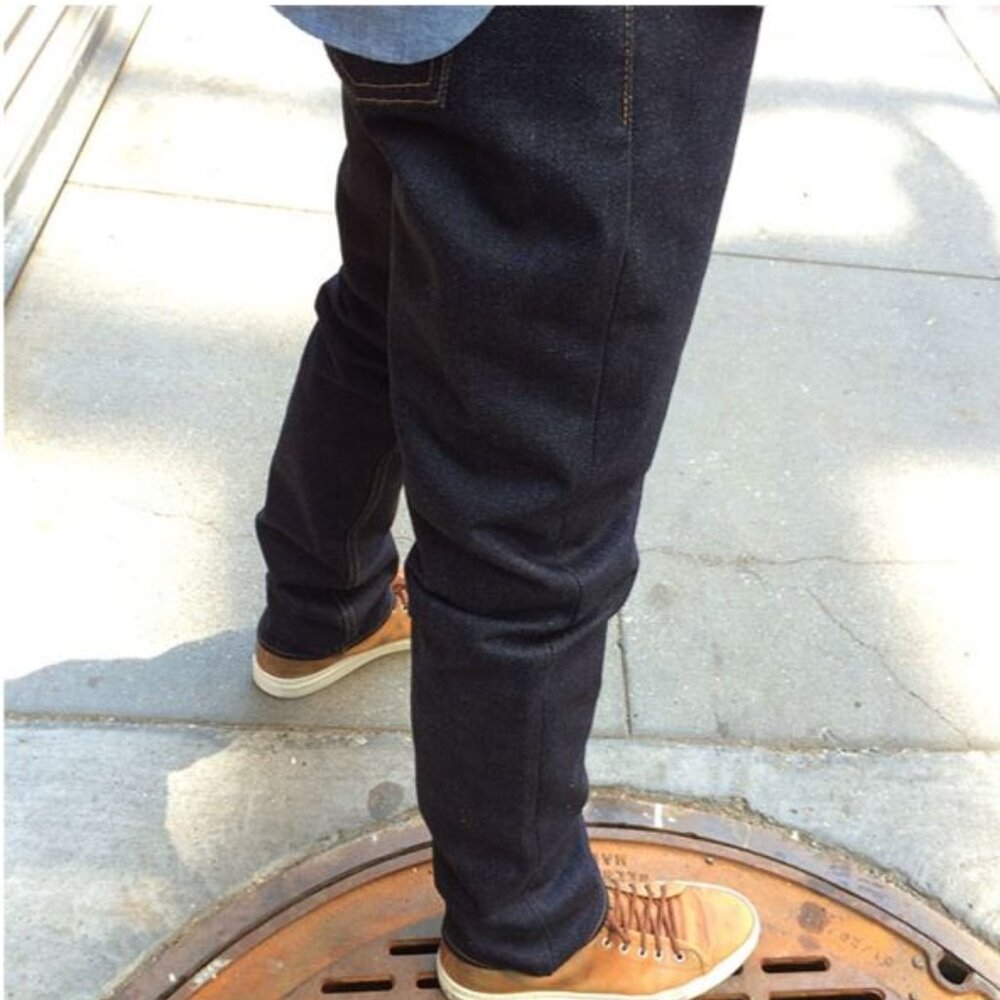 Gustin #118 Indigo Japanese Selvedge Denim Jeans, NEW NEVER WORN, Size 36